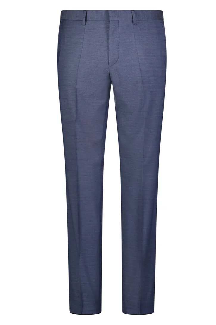 pantalon Roy Robson mix en match blauw virgin wol