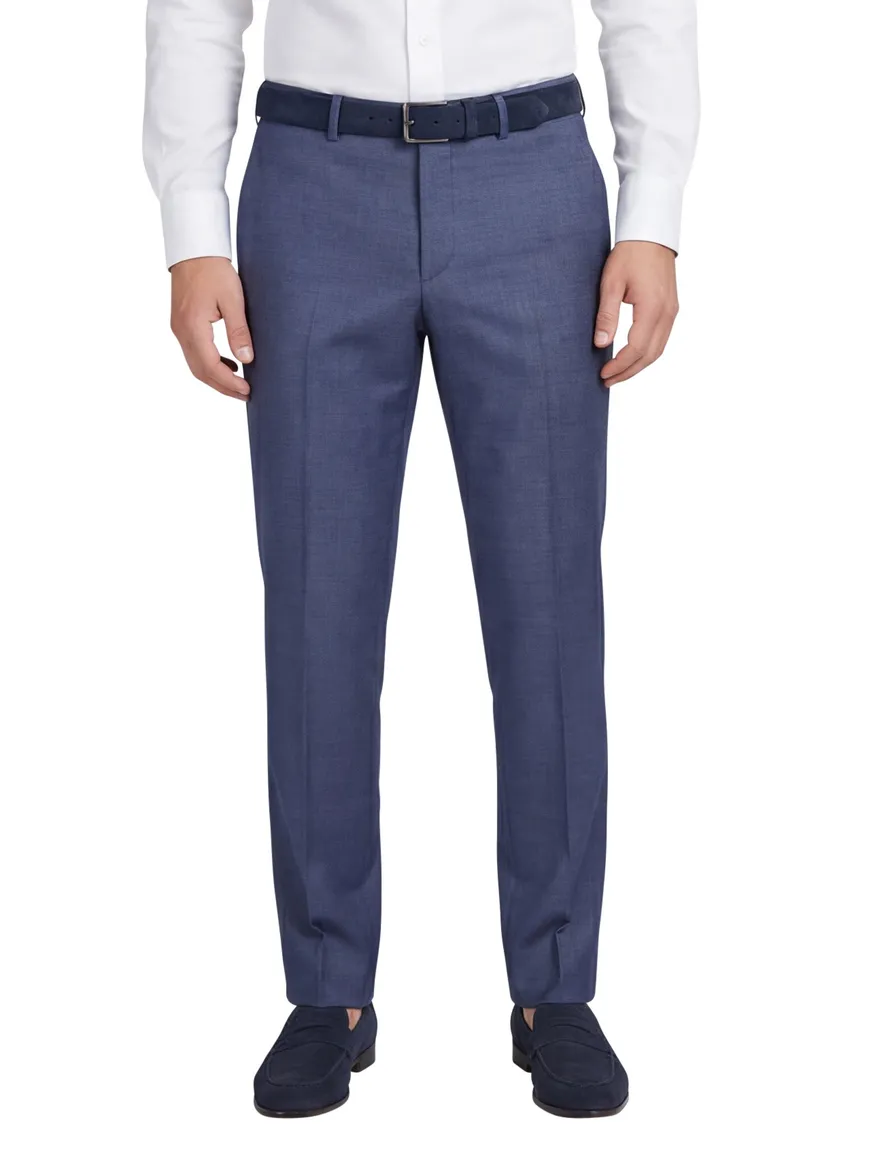 Roy Robson pantalon mix en match blauw