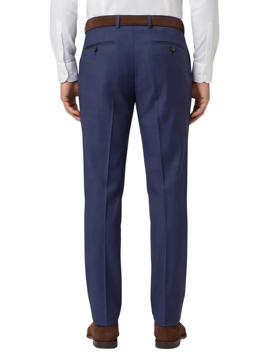 Roy Robson pantalon mix en match donkerblauw virgin wol