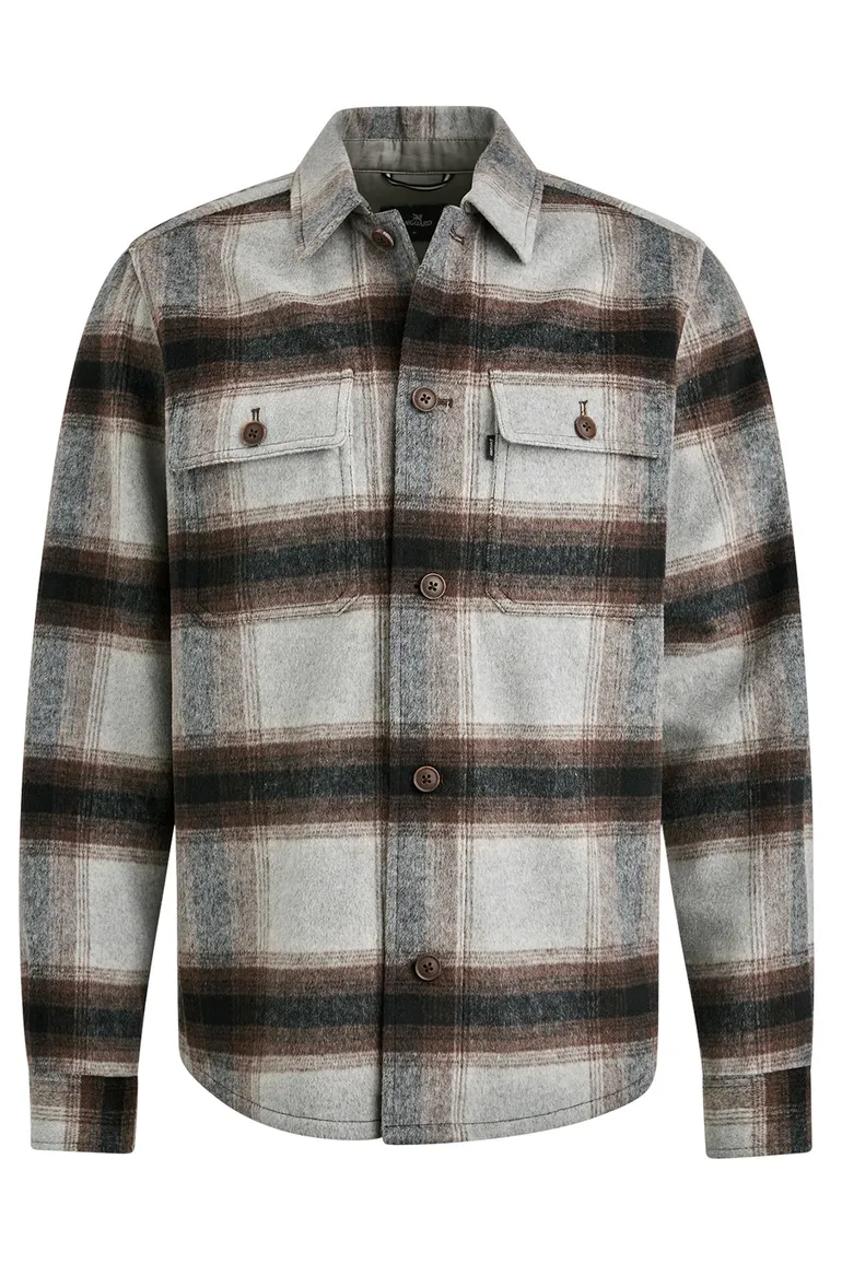 Overshirt bruin Vanguard