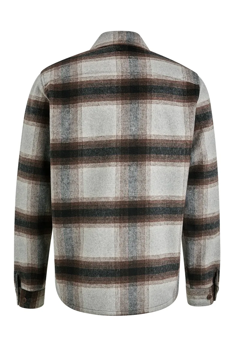Overshirt bruin Vanguard