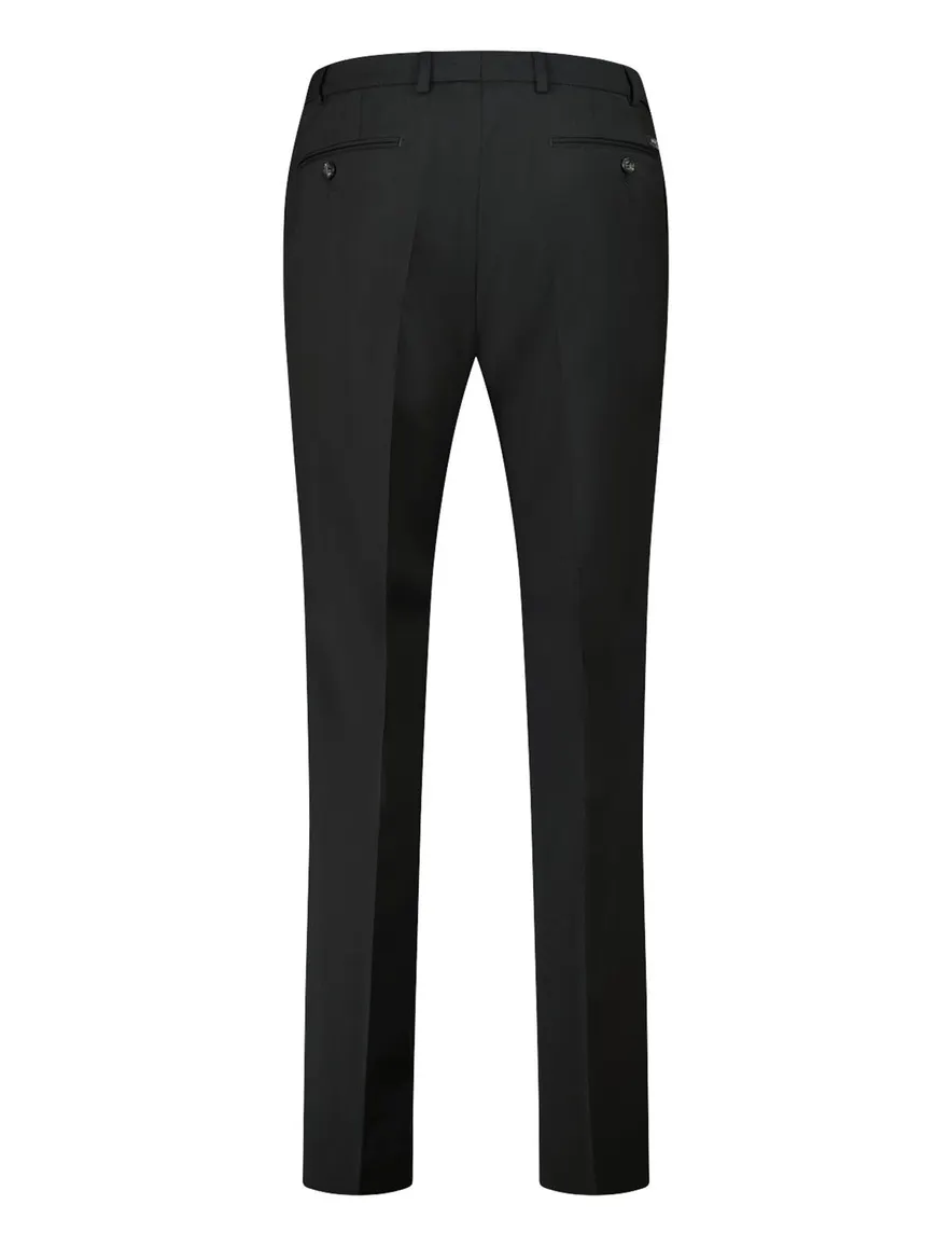 Gardeur wollen broek BARDO-5 zwart Modern Fit