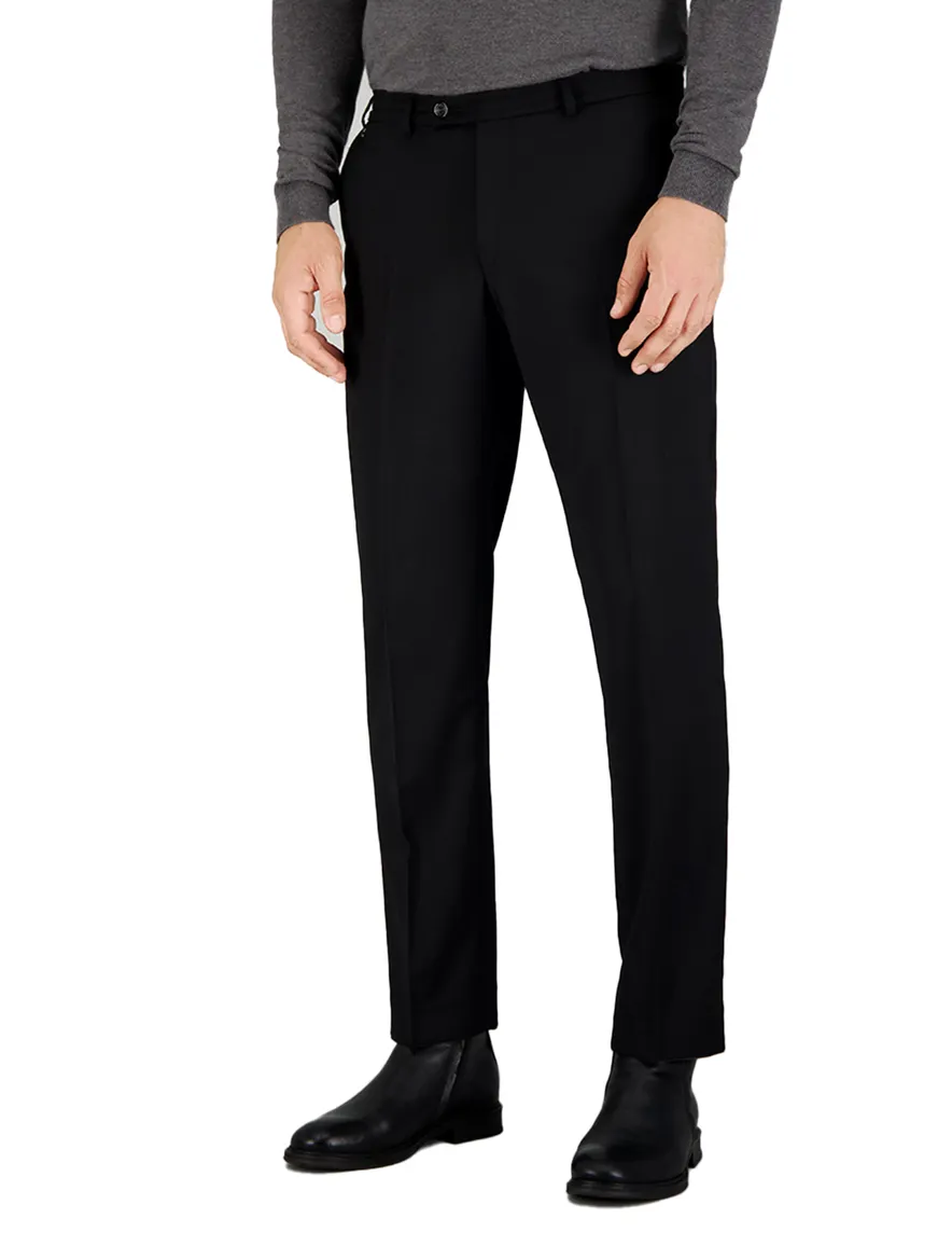 Gardeur wollen broek BARDO-5 zwart Modern Fit