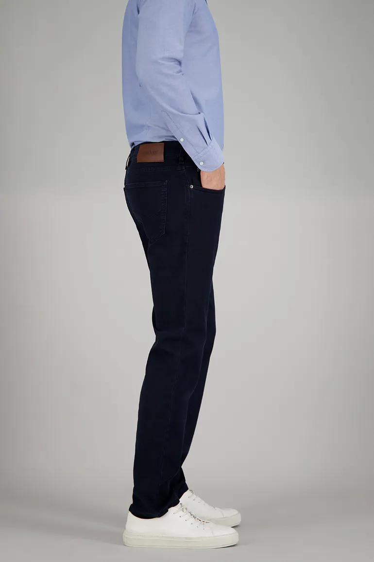 Gardeur 5-pocket jeans Bradley donkerblauw