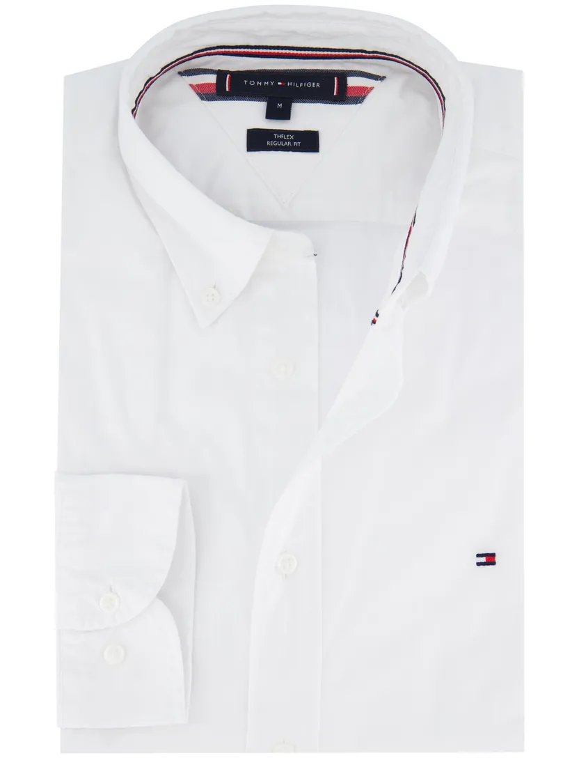 business overhemd Tommy Hilfiger wit