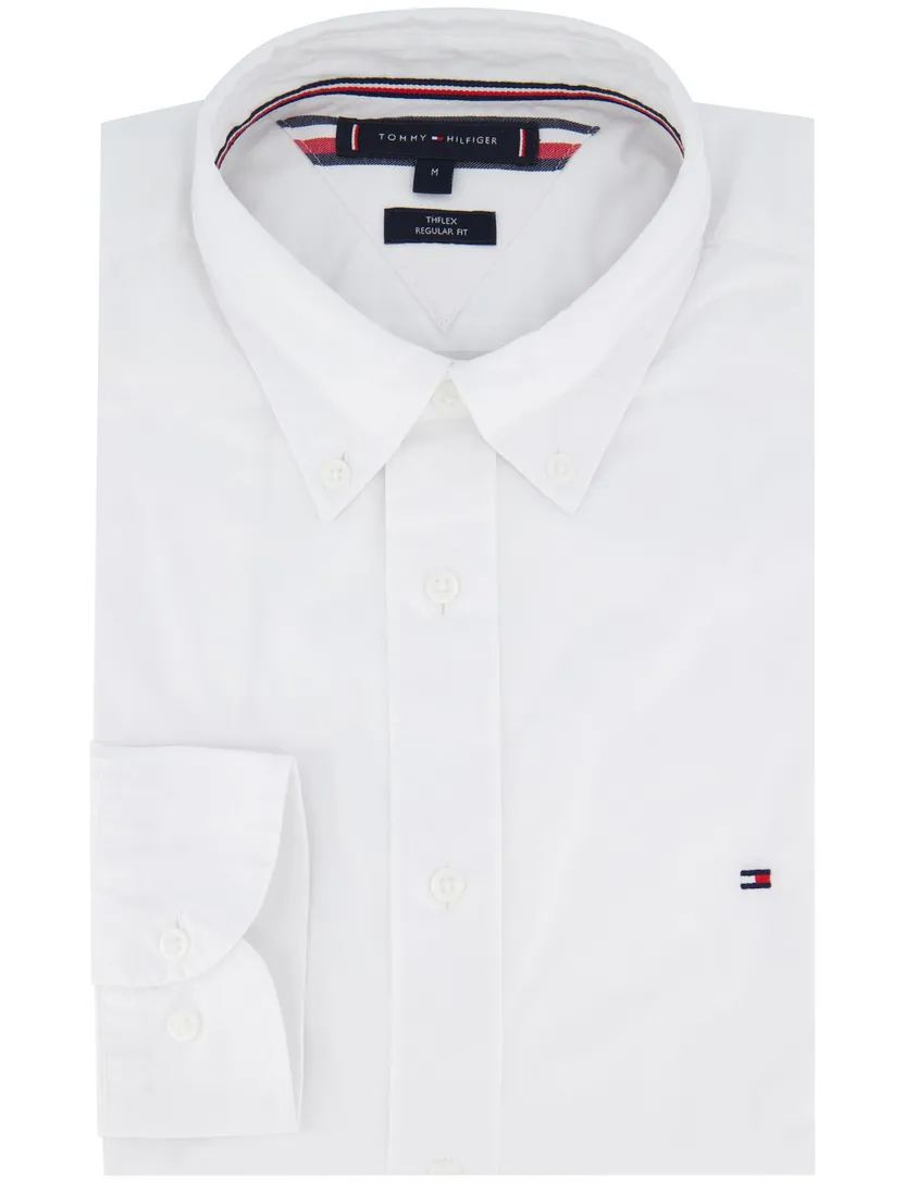 business overhemd Tommy Hilfiger wit