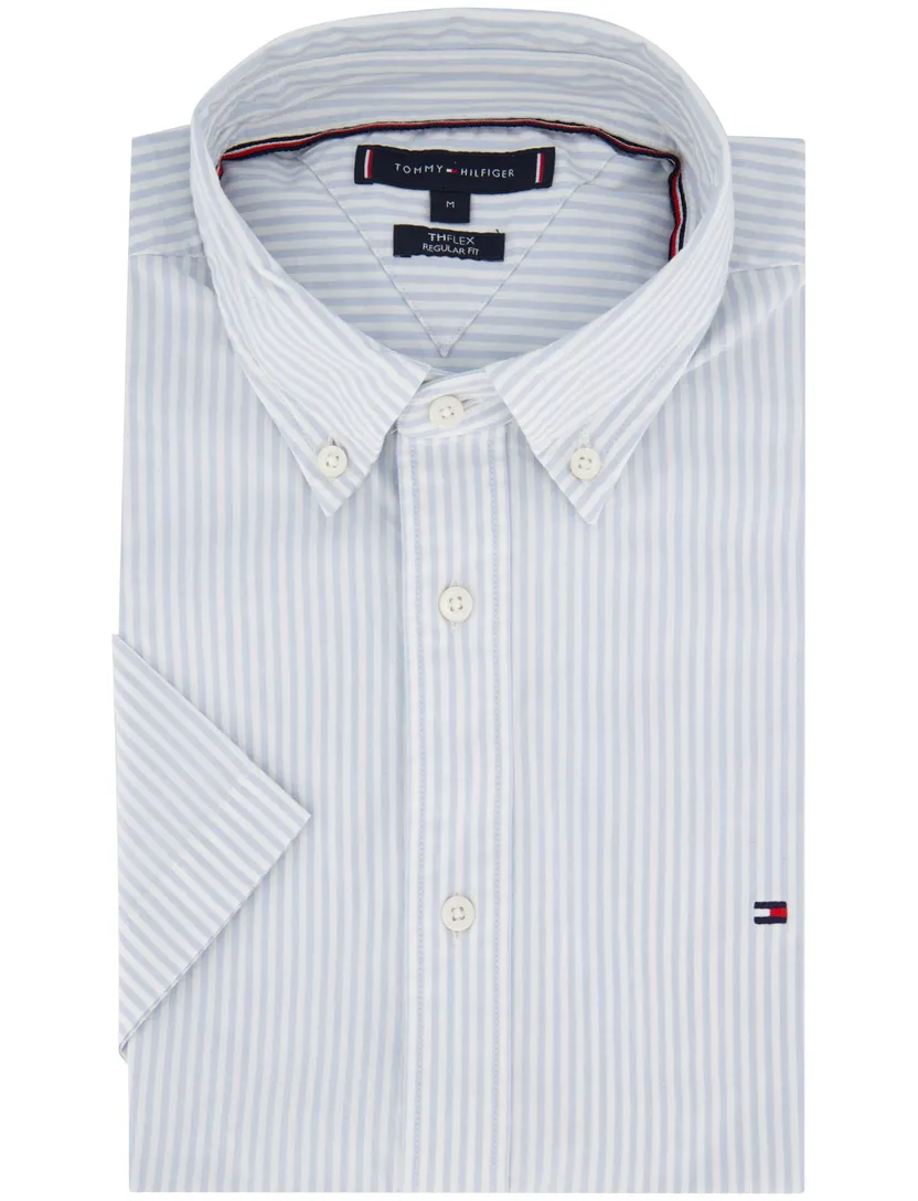 business overhemd Tommy Hilfiger lichtblauw