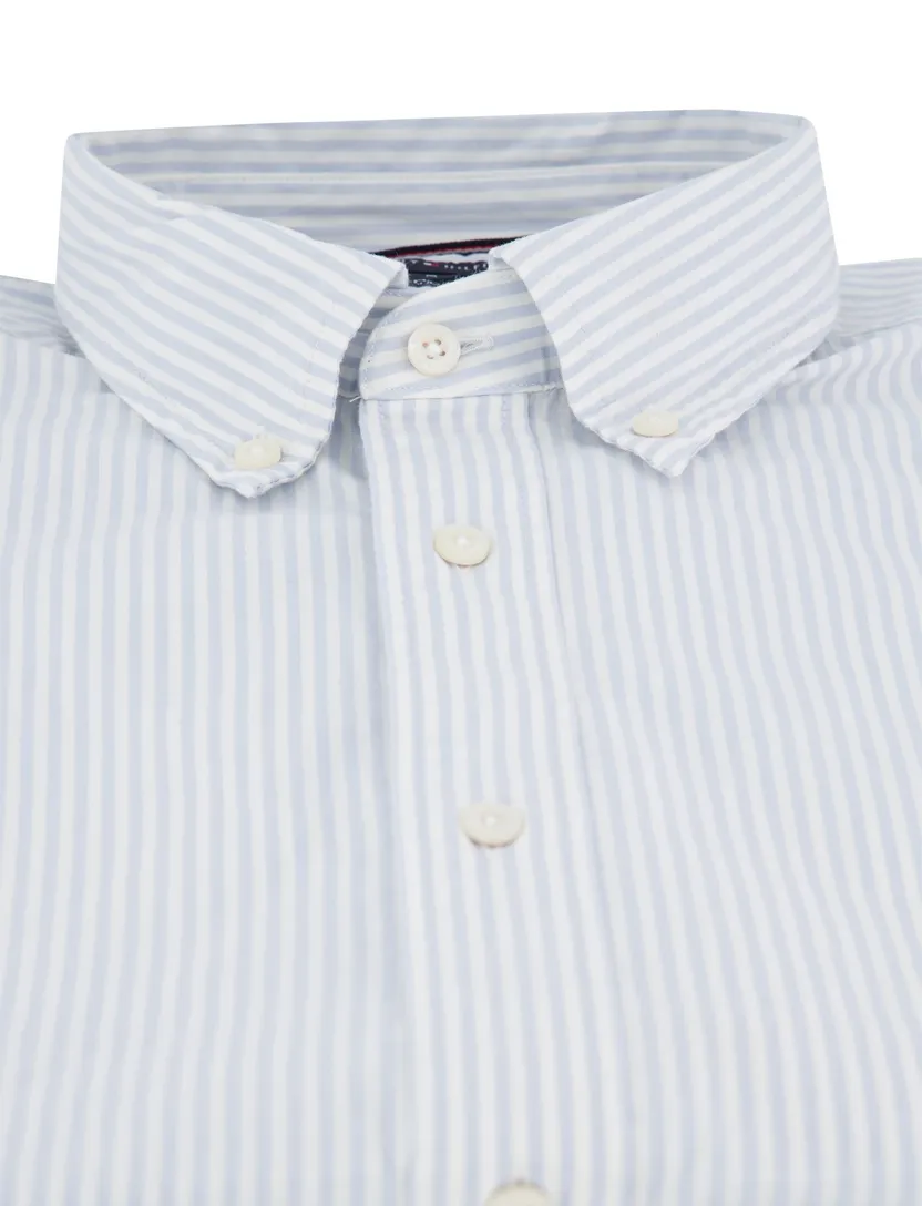 business overhemd Tommy Hilfiger lichtblauw