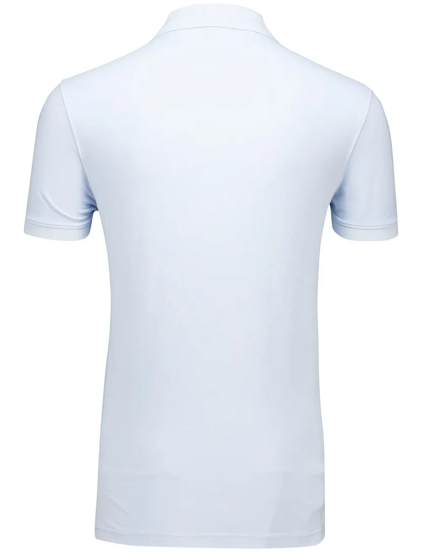 poloshirt korte mouw Tommy Hilfiger lichtblauw