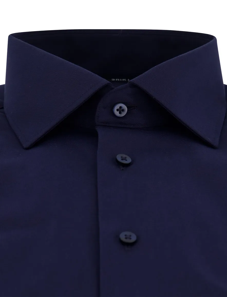 Eterna overhemd Modern Fit donkerblauw