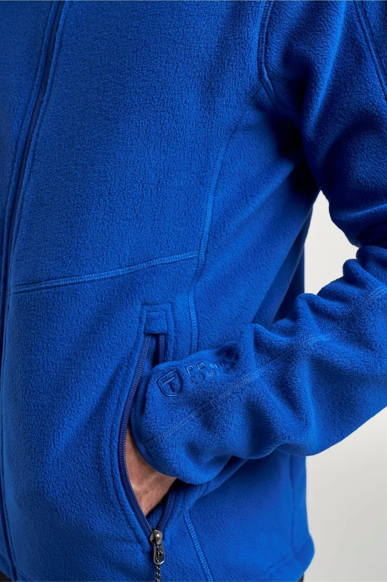 Tenson fleece vest kobalt