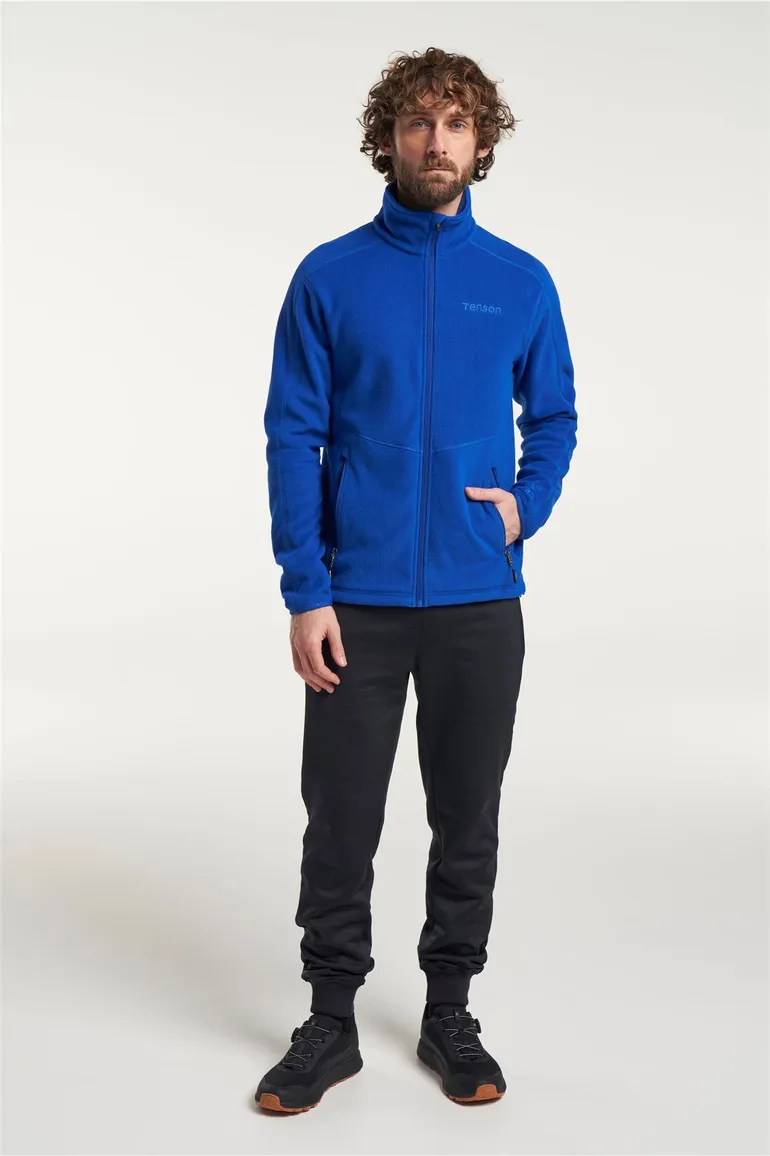 Tenson fleece vest kobalt