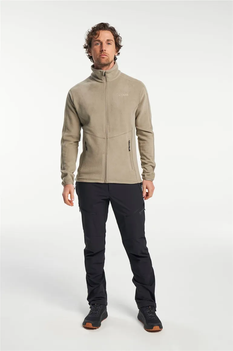 Tenson fleece vest beige