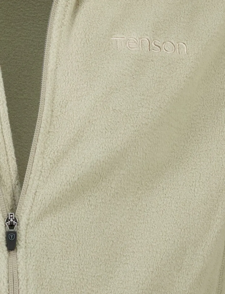 Tenson fleece vest beige