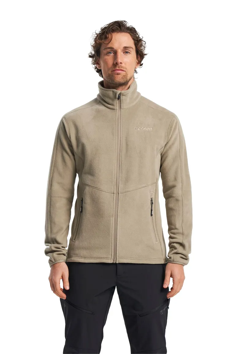 Tenson fleece vest beige