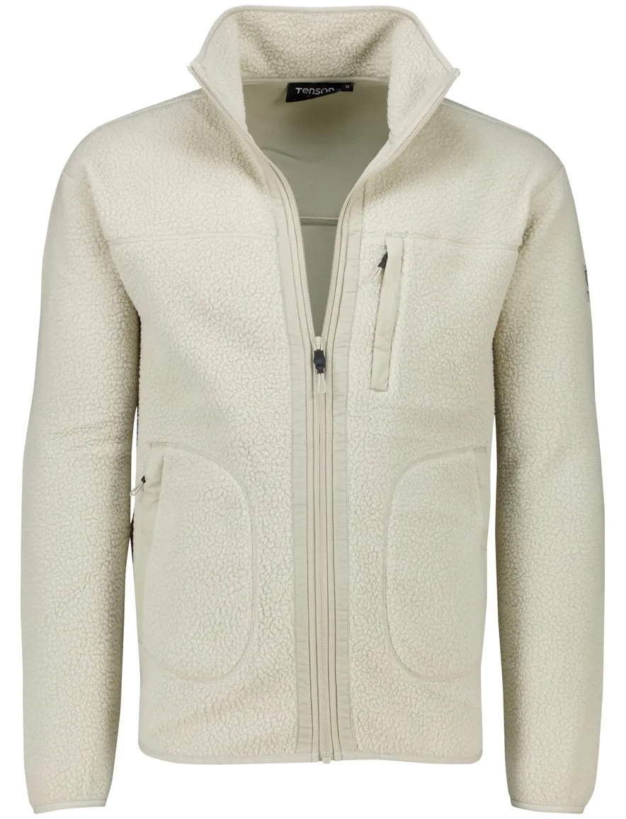 Tenson fleece vest beige