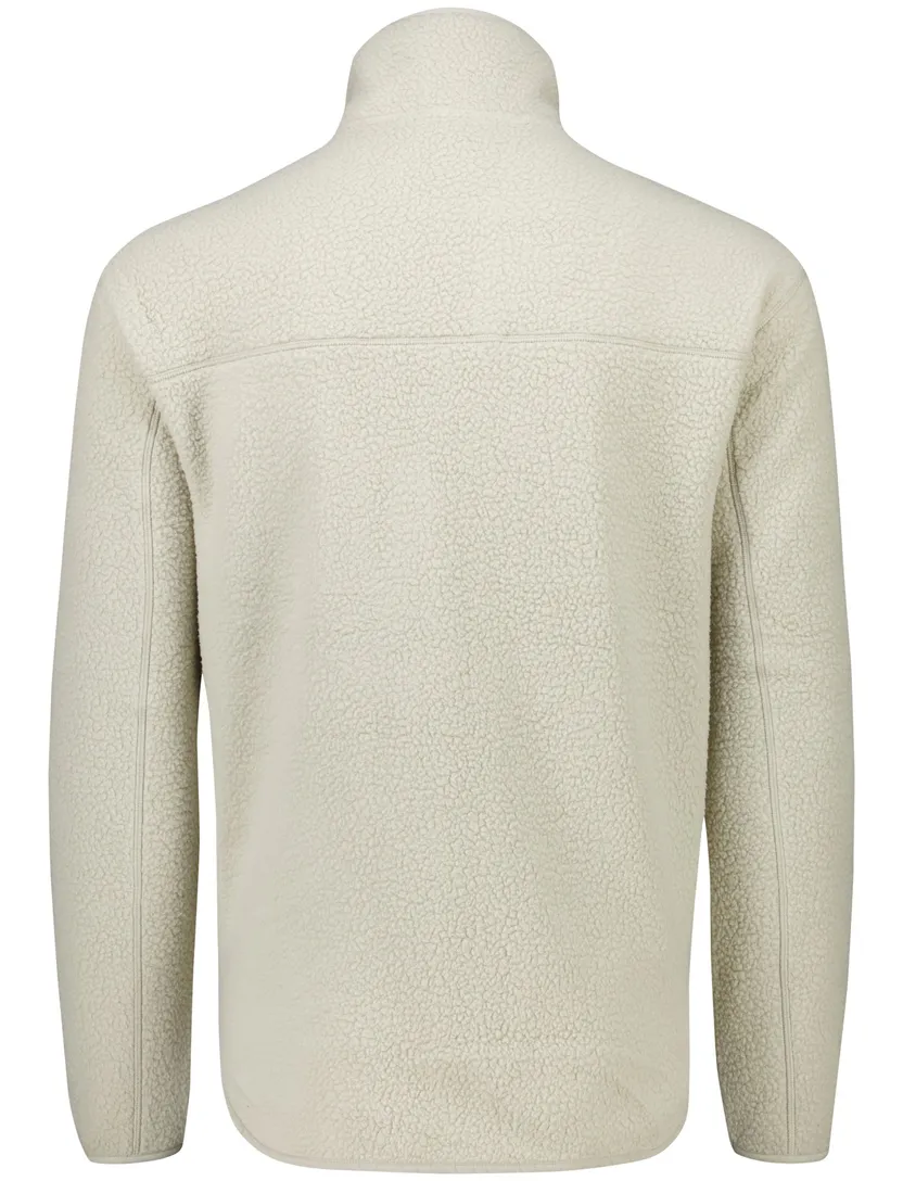 vest Tenson fleece beige normale fit borstzak