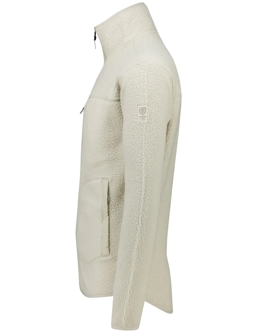 Tenson fleece vest beige