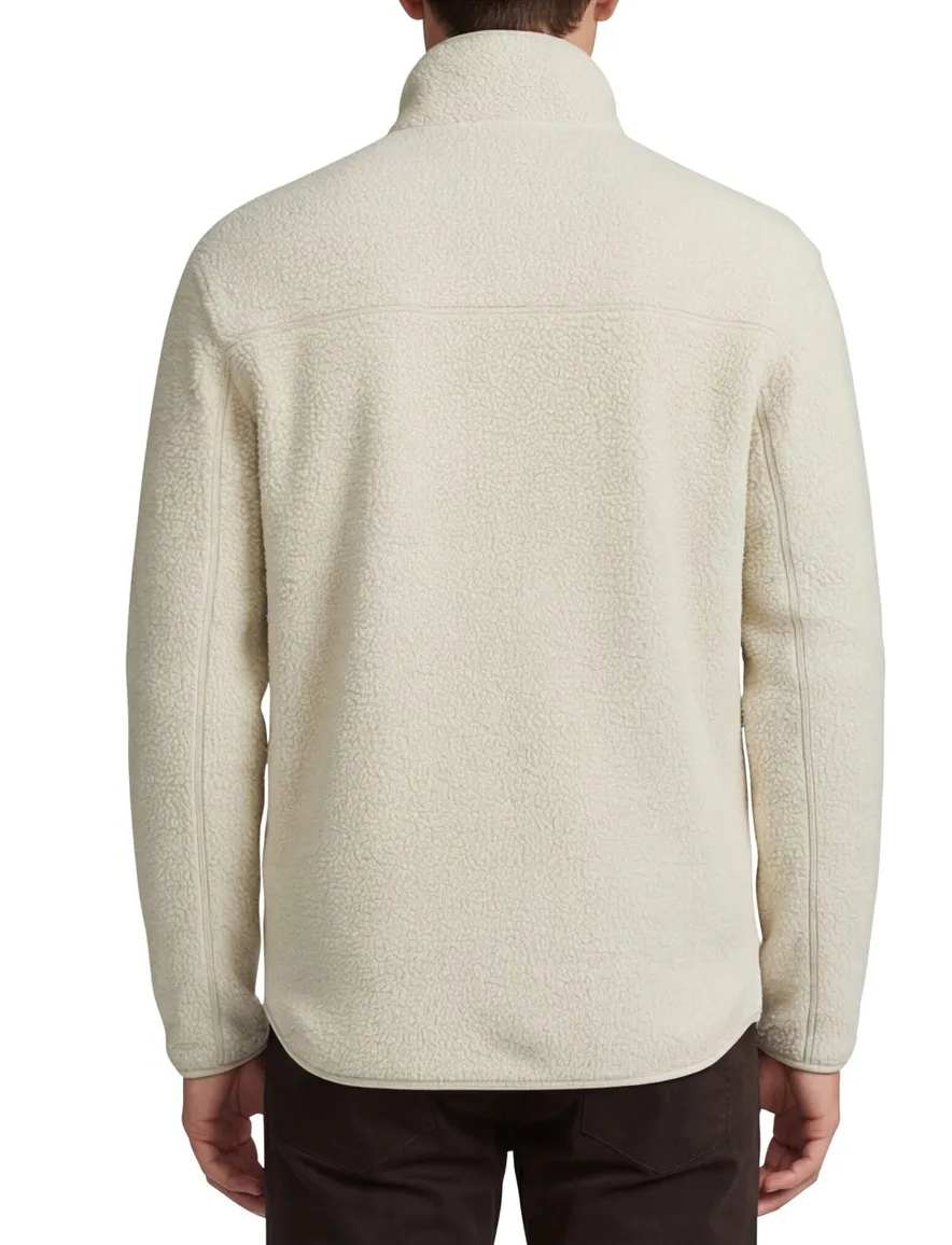 Tenson fleece vest beige