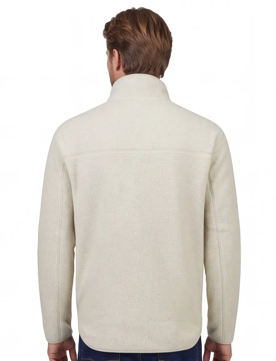 Tenson fleece vest beige