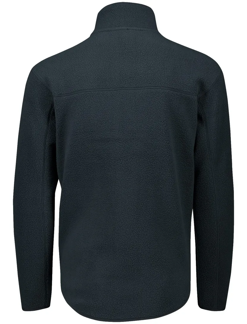 Tenson fleece vest effen donkerblauw