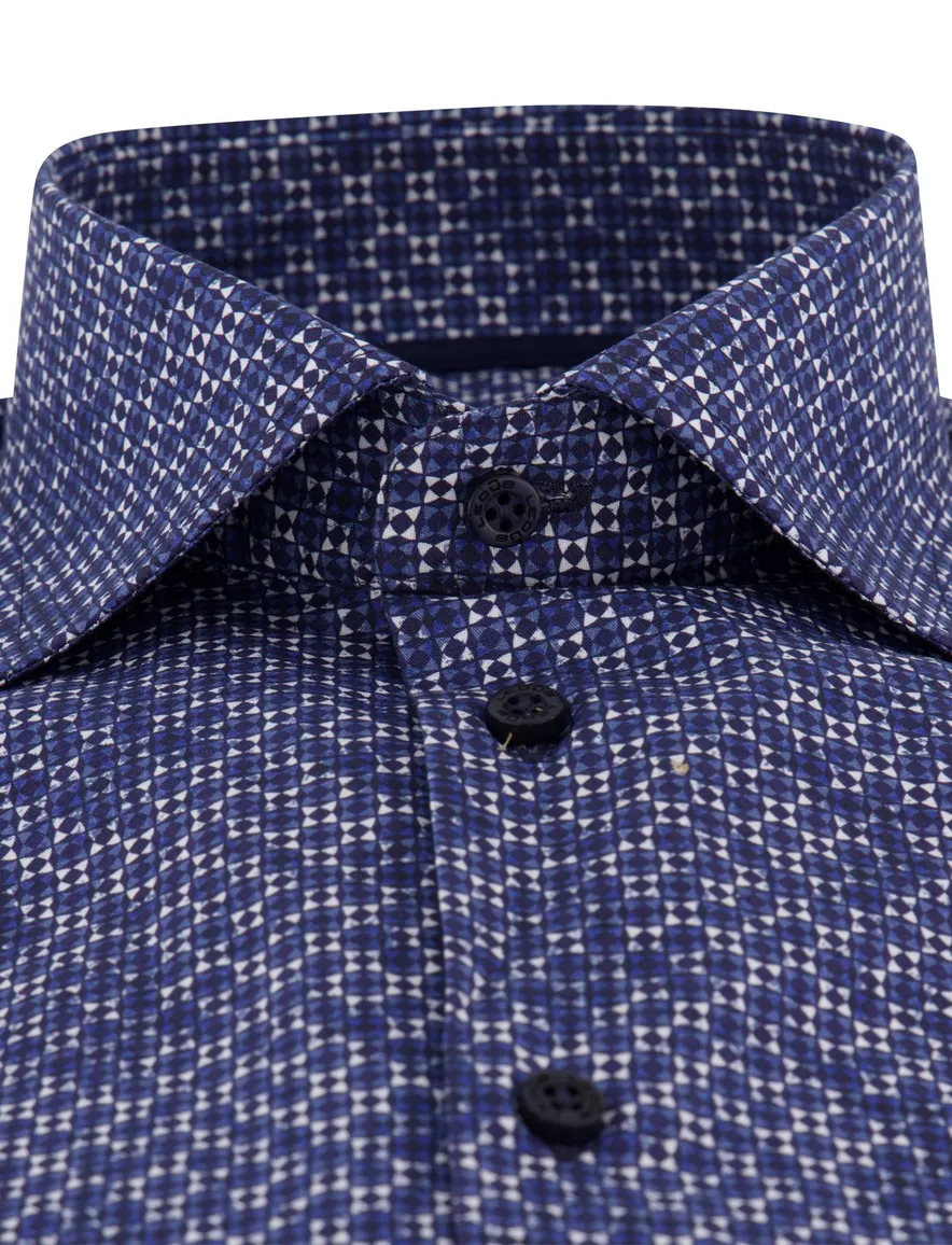 Ledub overhemd blauw Modern Fit