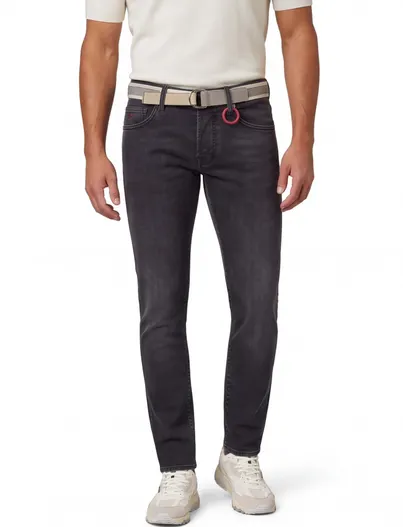Tramarossa Tramarossa jeans Leonardo zwart effen