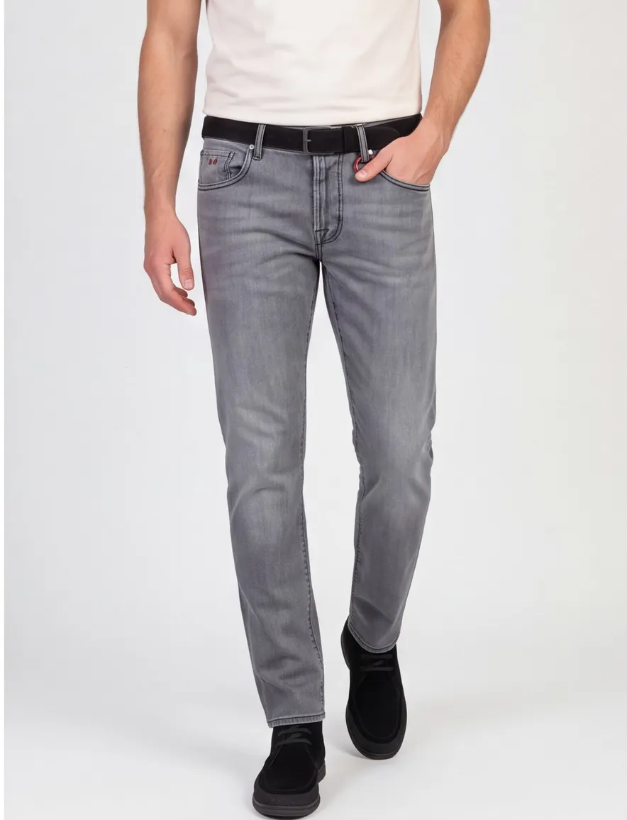 Tramarossa Michelangelo jeans lichtgrijs effen