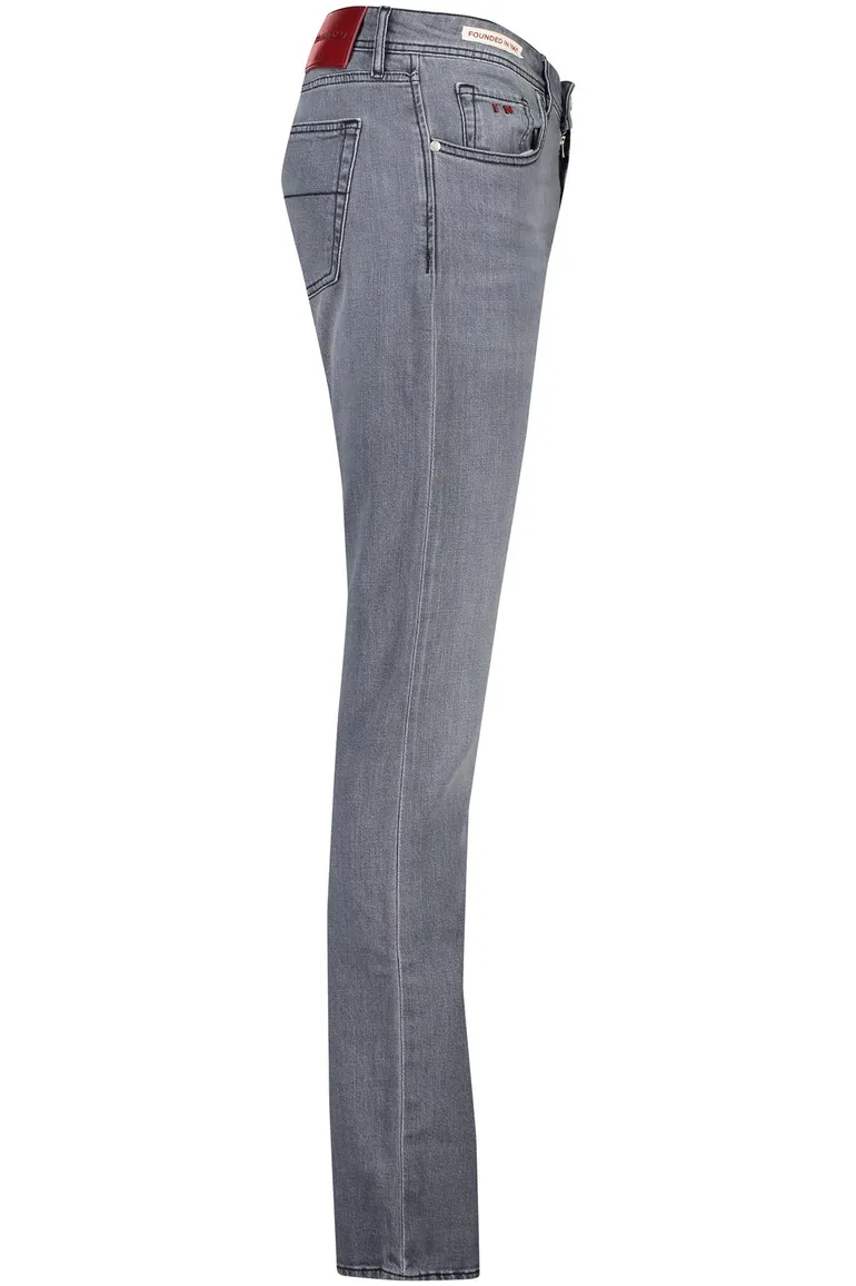 Tramarossa Michelangelo jeans lichtgrijs effen