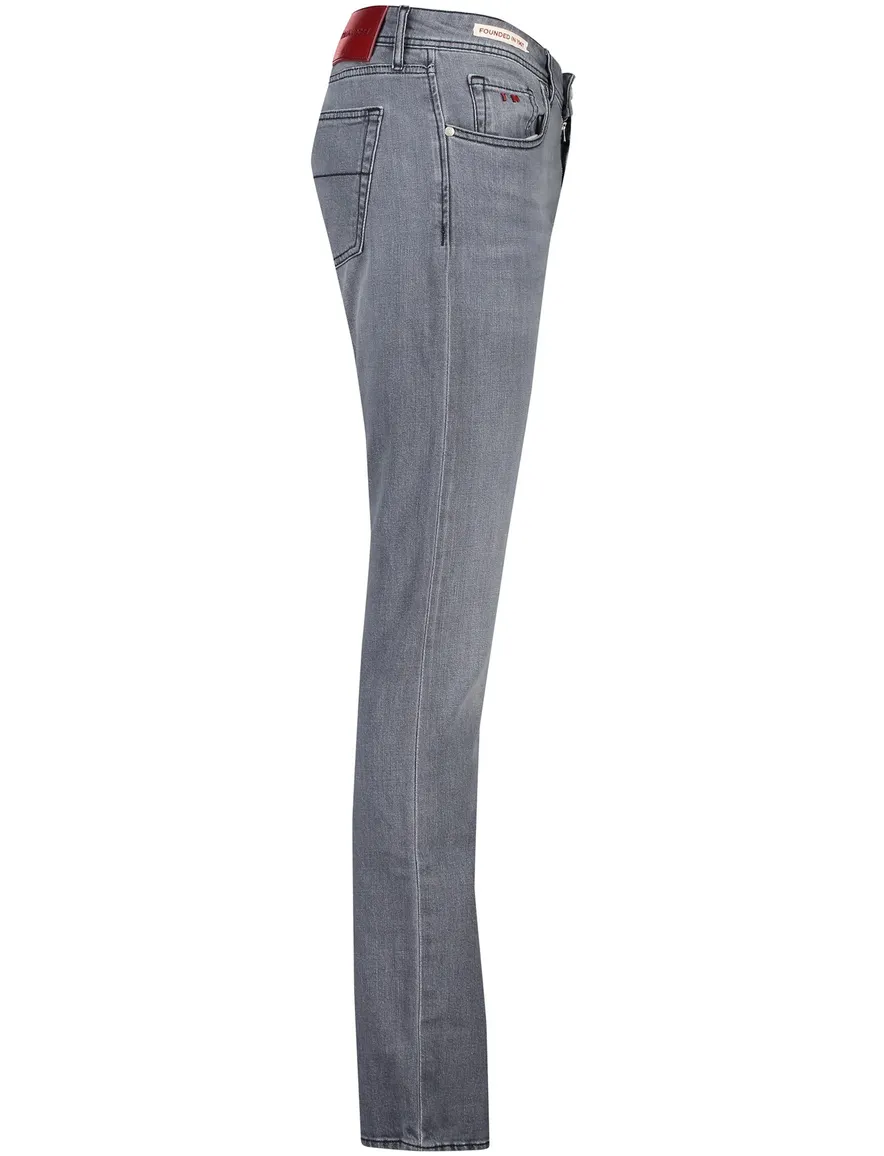 Tramarossa Michelangelo jeans lichtgrijs effen