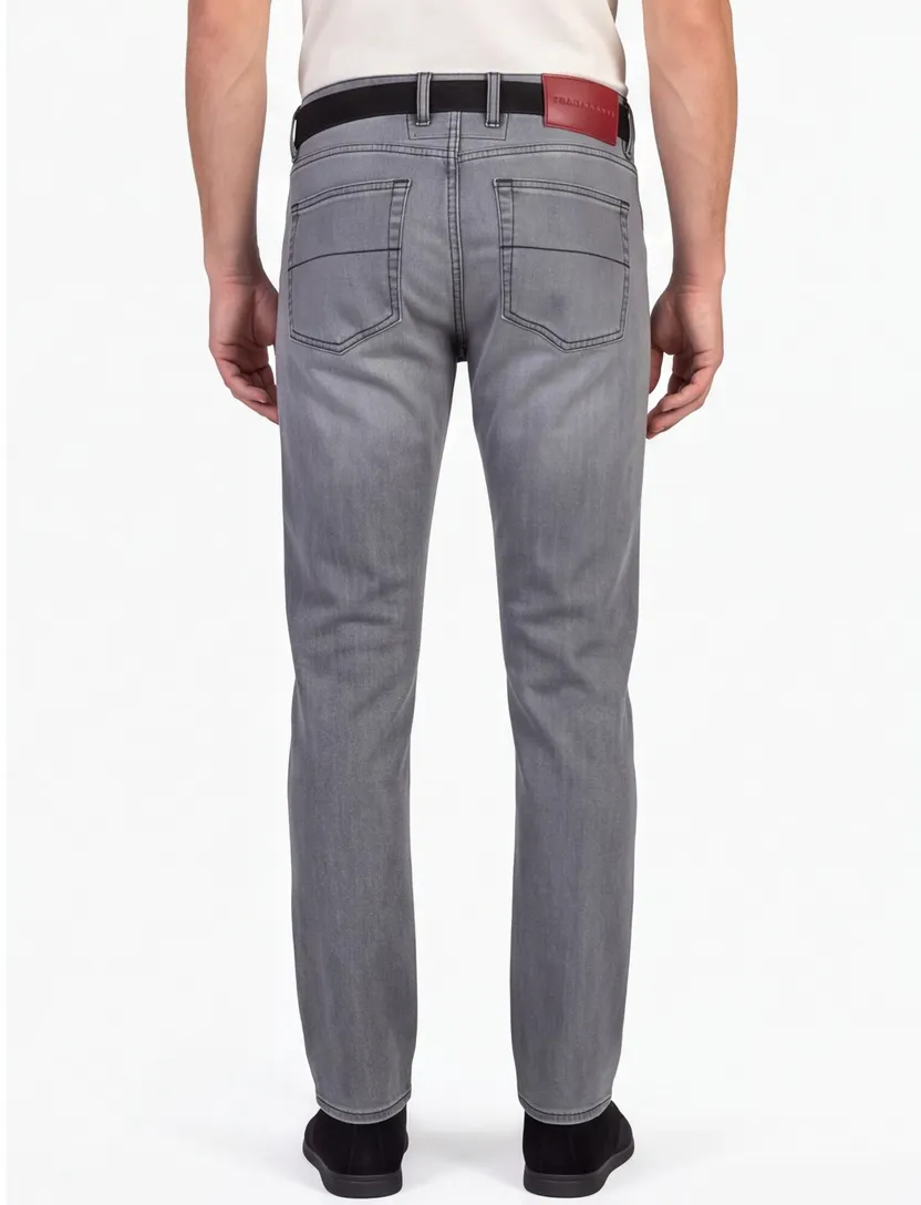 Tramarossa Michelangelo jeans lichtgrijs normale fit