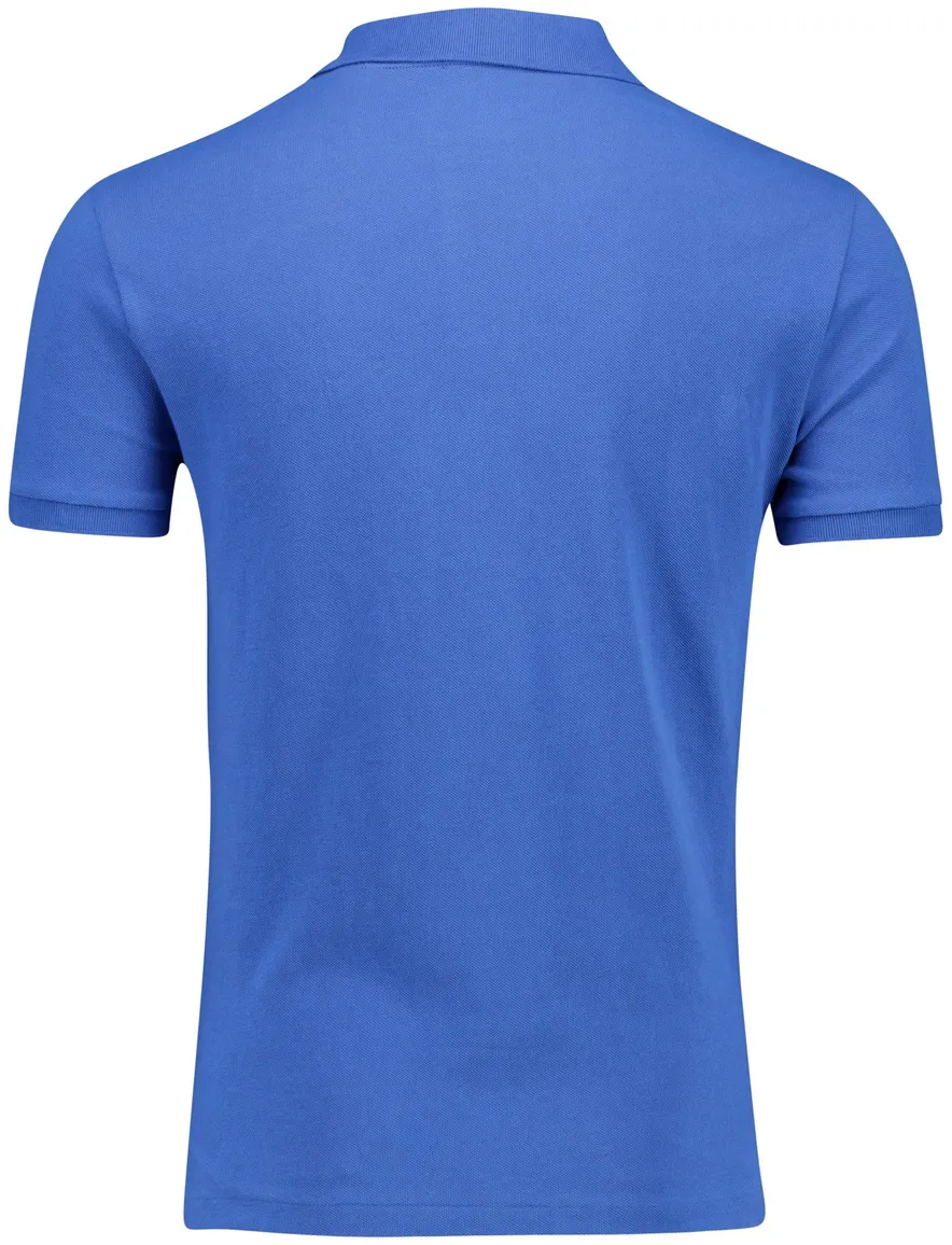 Polo Ralph Lauren polo blauw katoen custom slim fit