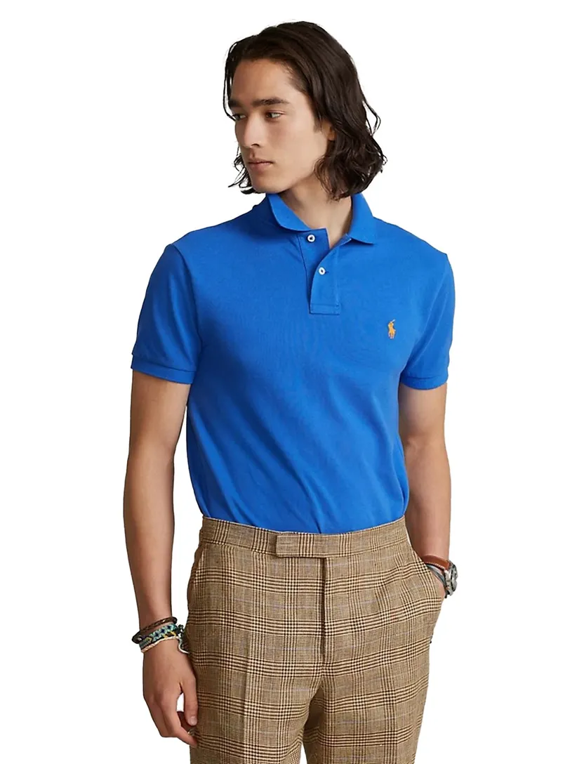 Polo Ralph Lauren polo blauw slim fit