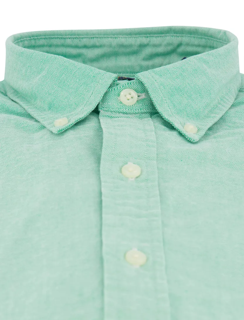 overhemd Polo Ralph Lauren turquoise slim fit