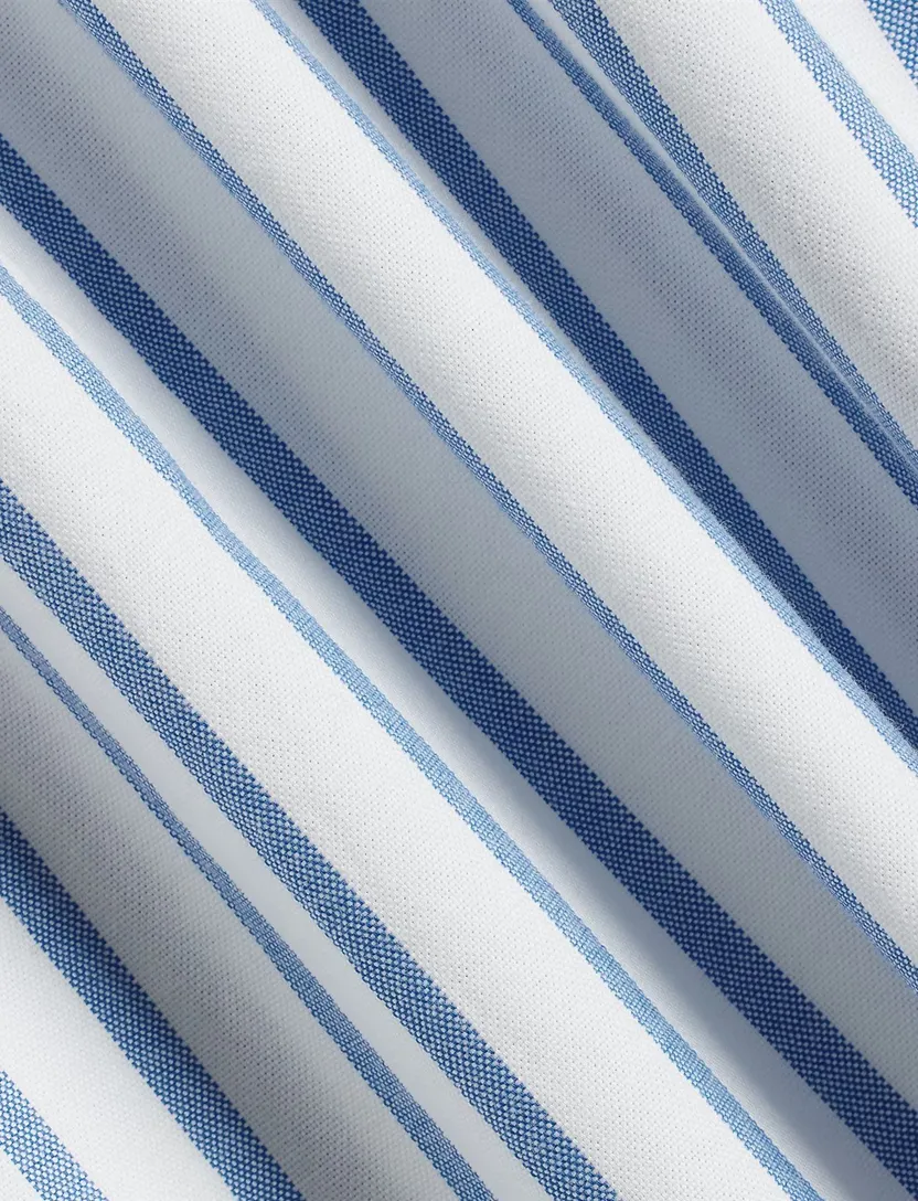 overhemd Polo Ralph Lauren blauw wit gestreept katoen