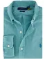 Polo Ralph Lauren overhemd effen blauw slim fit