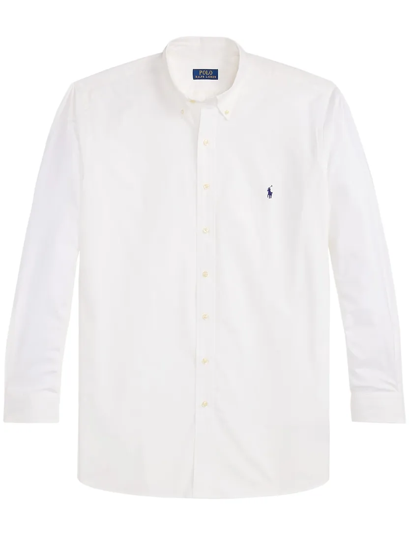 Polo Ralph Lauren overhemd wit katoen