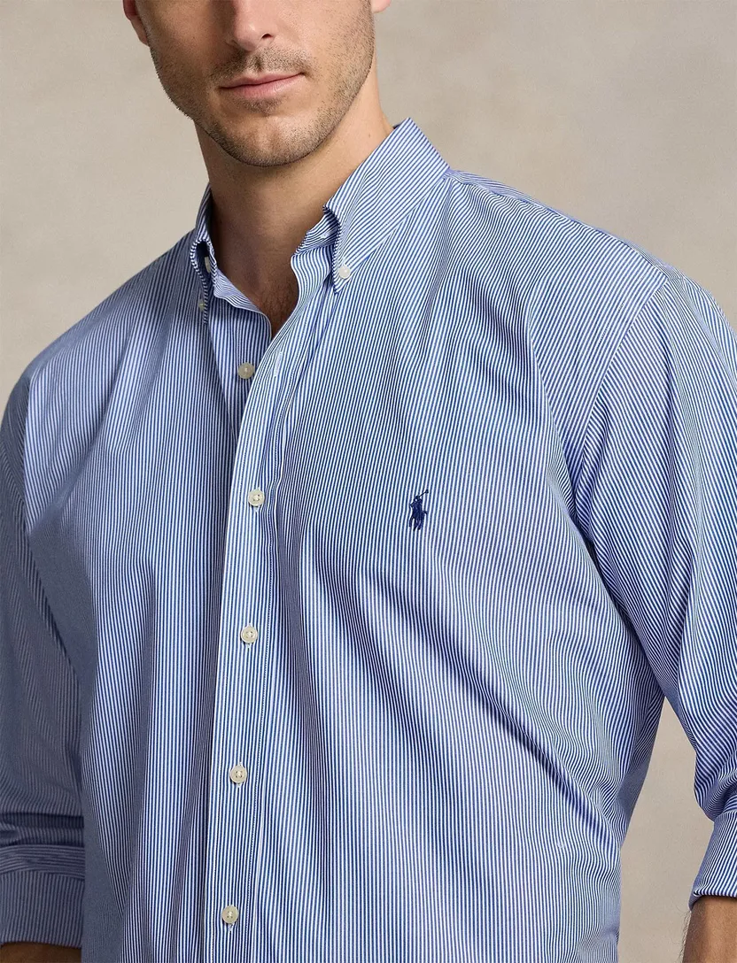 Polo Ralph Lauren overhemd blauw gestreept