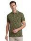 Tommy Hilfiger polo groen geprint katoen normale fit