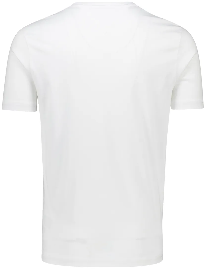 katoenen Tommy Hilfiger T-shirt wit opdruk normale fit