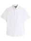 overhemd Tommy Hilfiger korte mouw Plus Size wit