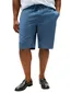 Tommy Hilfiger big & tall bermuda blauw katoen