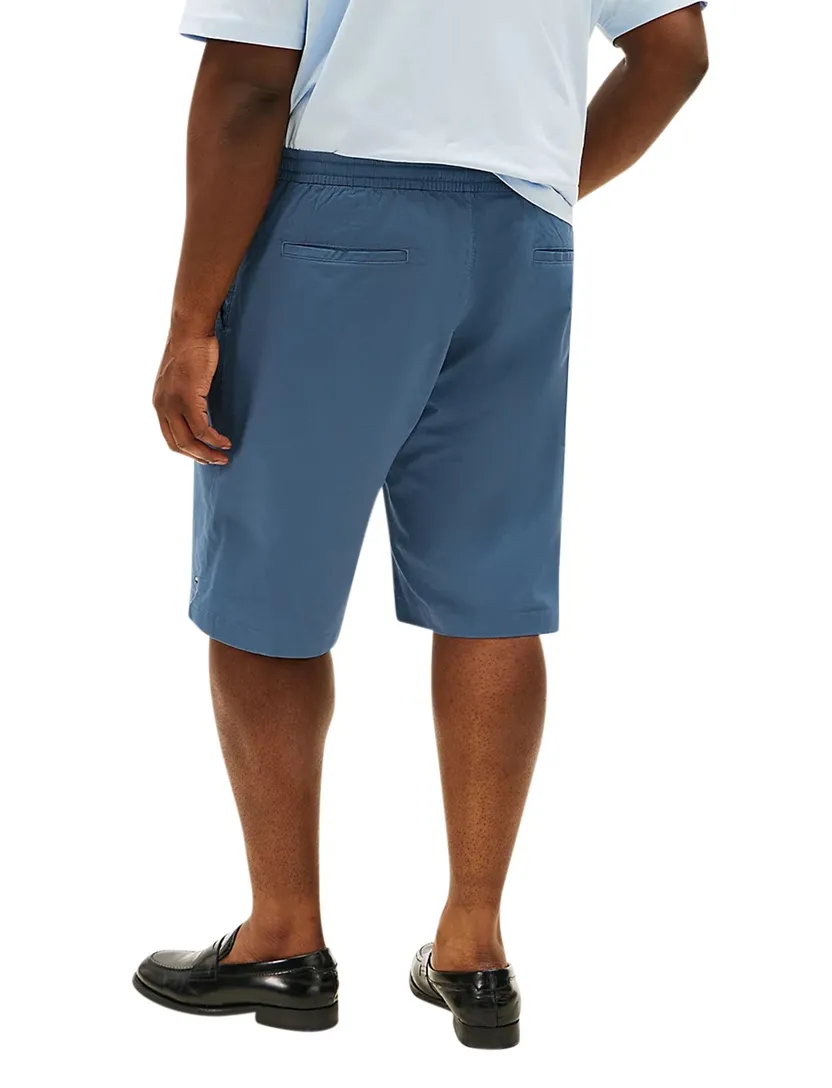Tommy Hilfiger big & tall bermuda blauw katoen