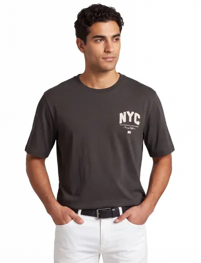 Tommy Hilfiger Tommy Hilfiger t-shirt big & tall zwart