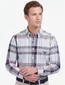 Barbour overhemd lichtblauw button down Tailored Fit