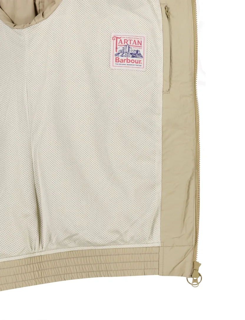 Barbour tussenjas beige polyamide