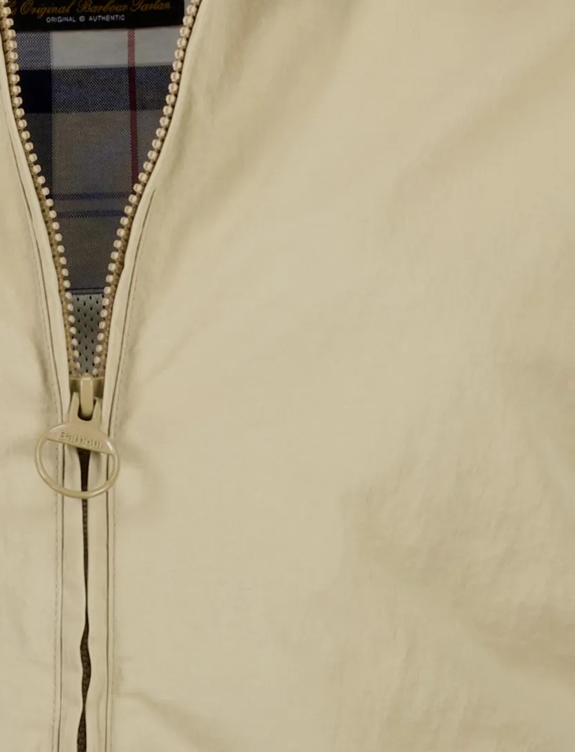 Barbour tussenjas beige polyamide