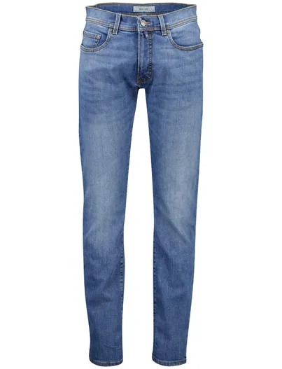 Pierre Cardin Pierre Cardin 5-p jeans blauw katoen Lyon Tapered fit