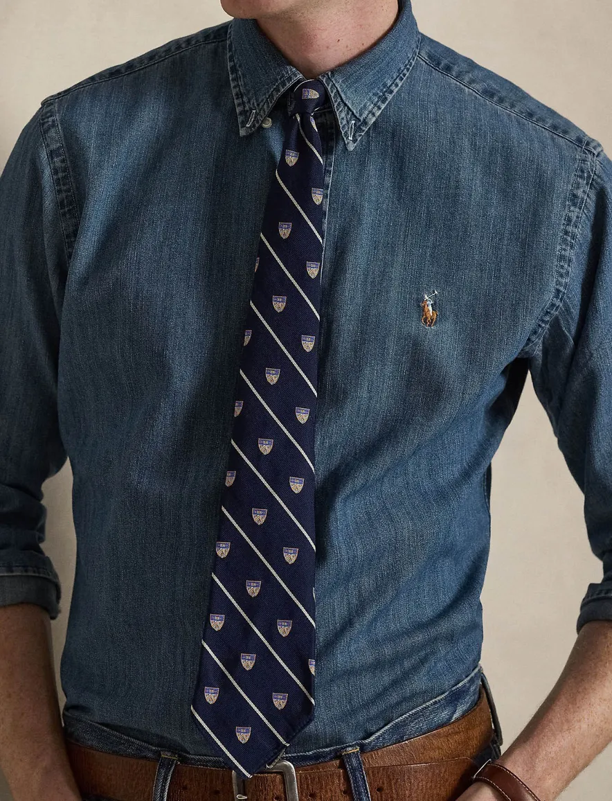 Polo Ralph Lauren overhemd blauw denim