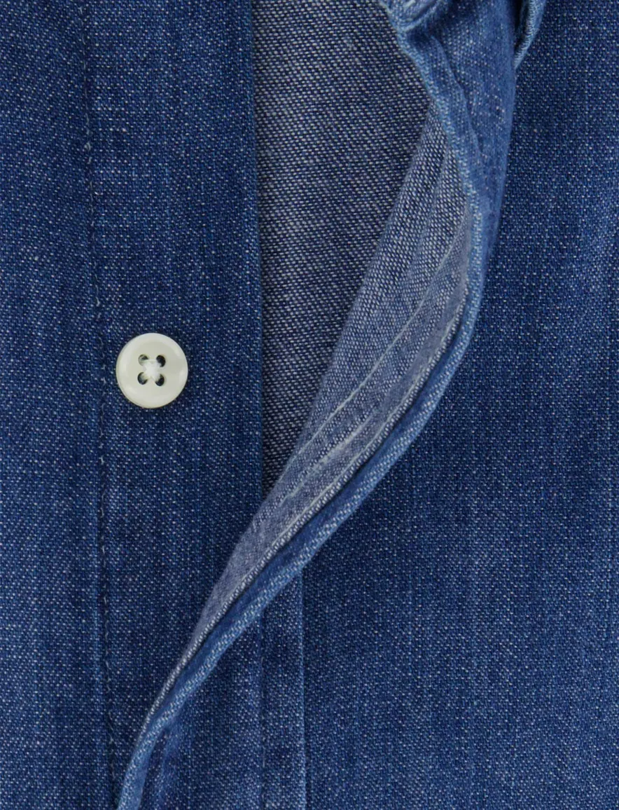 Polo Ralph Lauren overhemd blauw denim